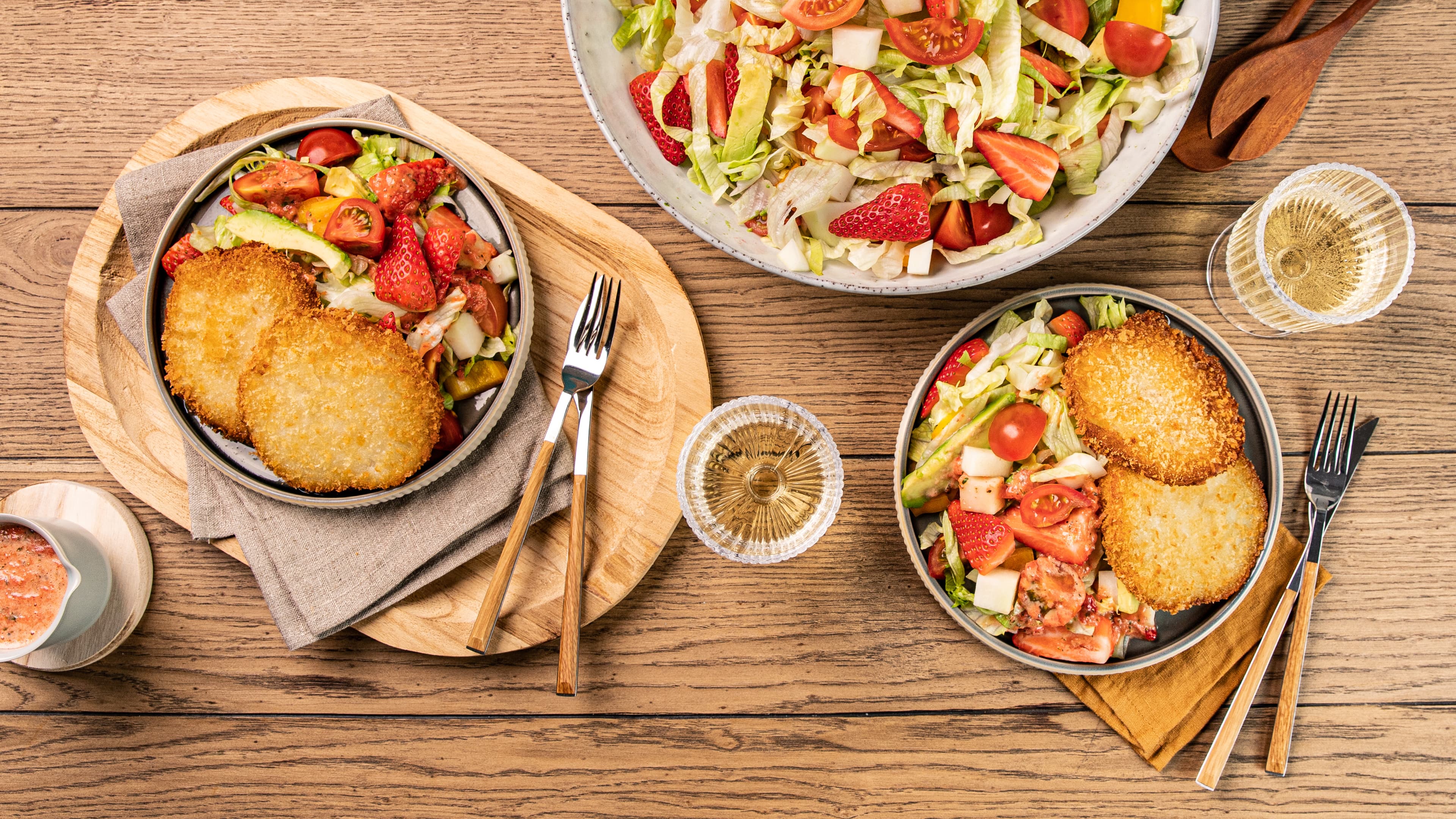 Veganes Kohlrabischnitzel Veganes Kohlrabischnitzel
