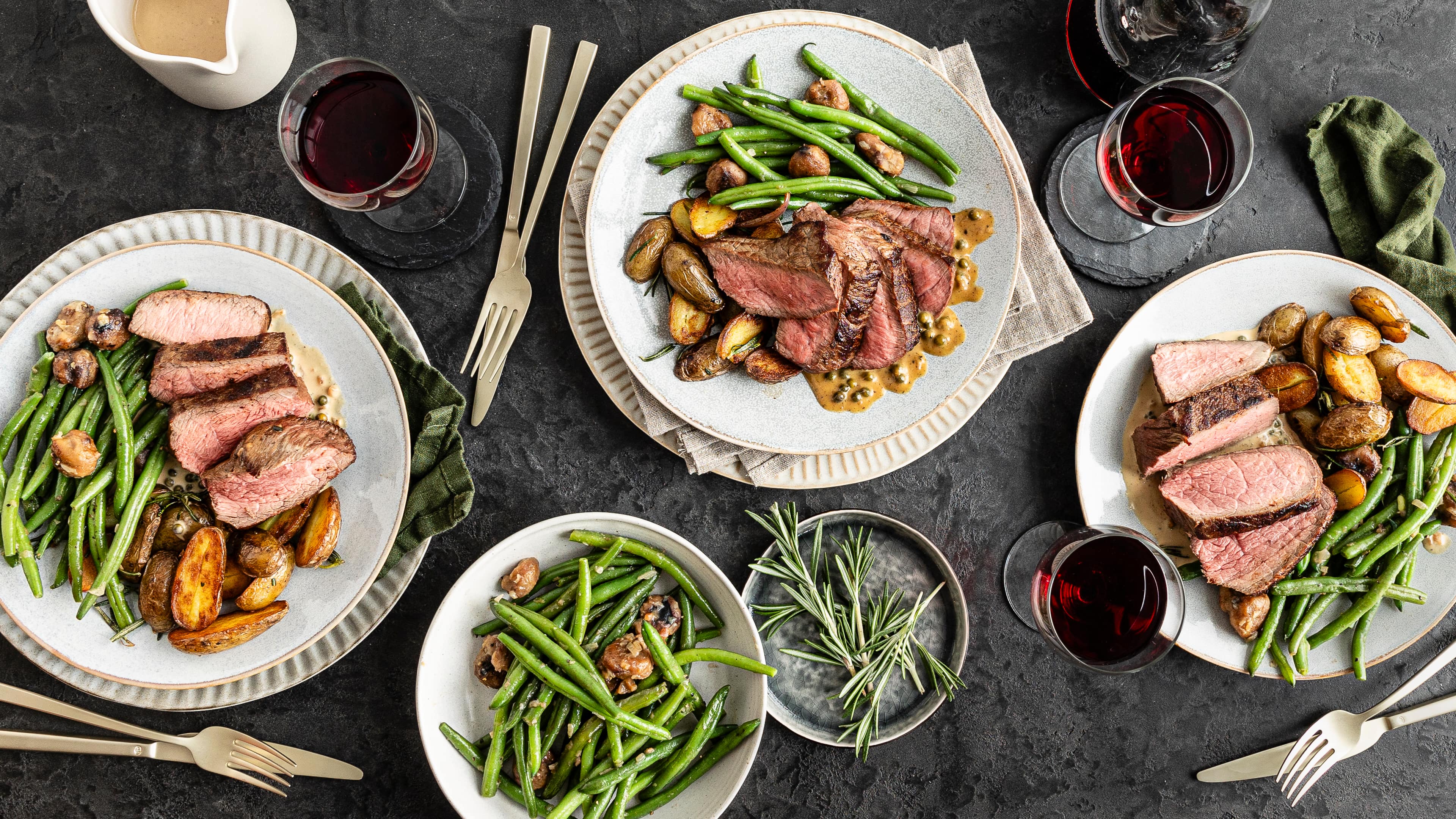 Weihnachtliches Hüftsteak Weihnachtliches Hüftsteak