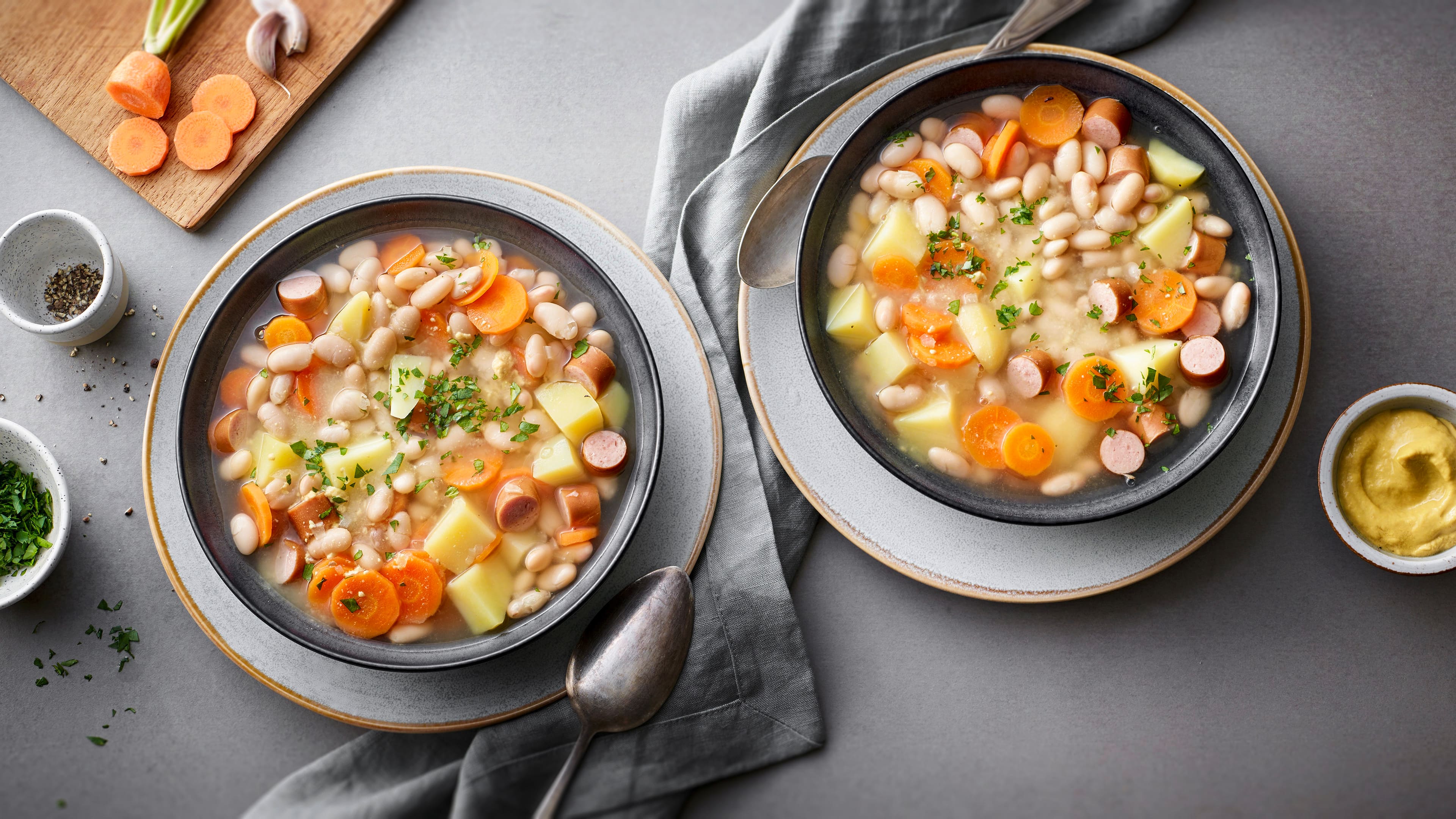 Weiße Bohnen Eintopf