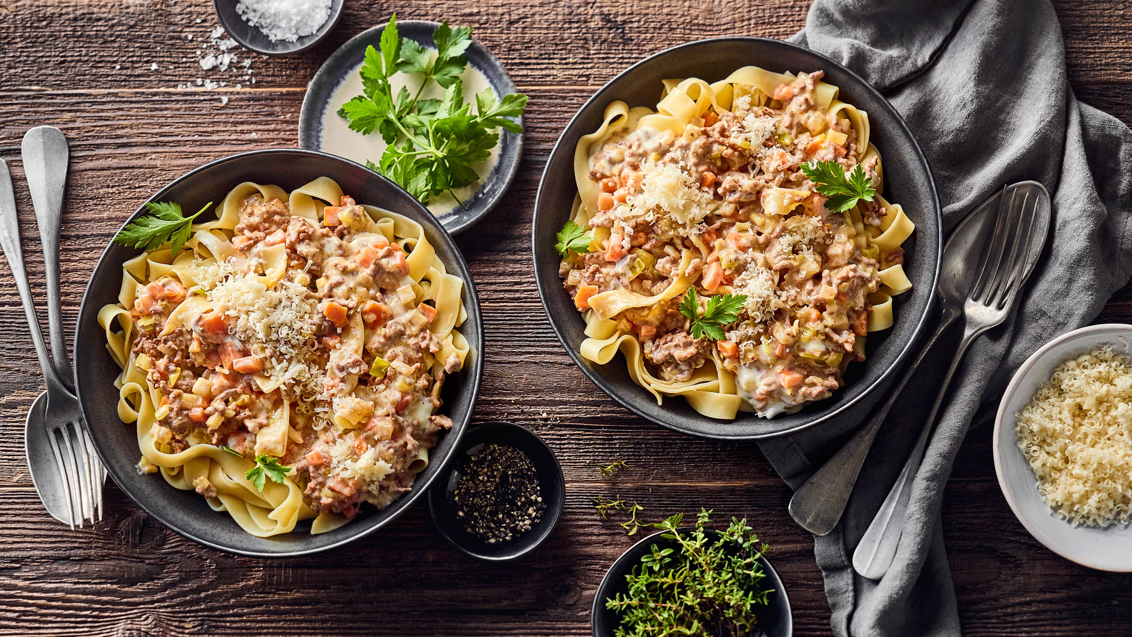 Weiße Bolognese Weiße Bolognese