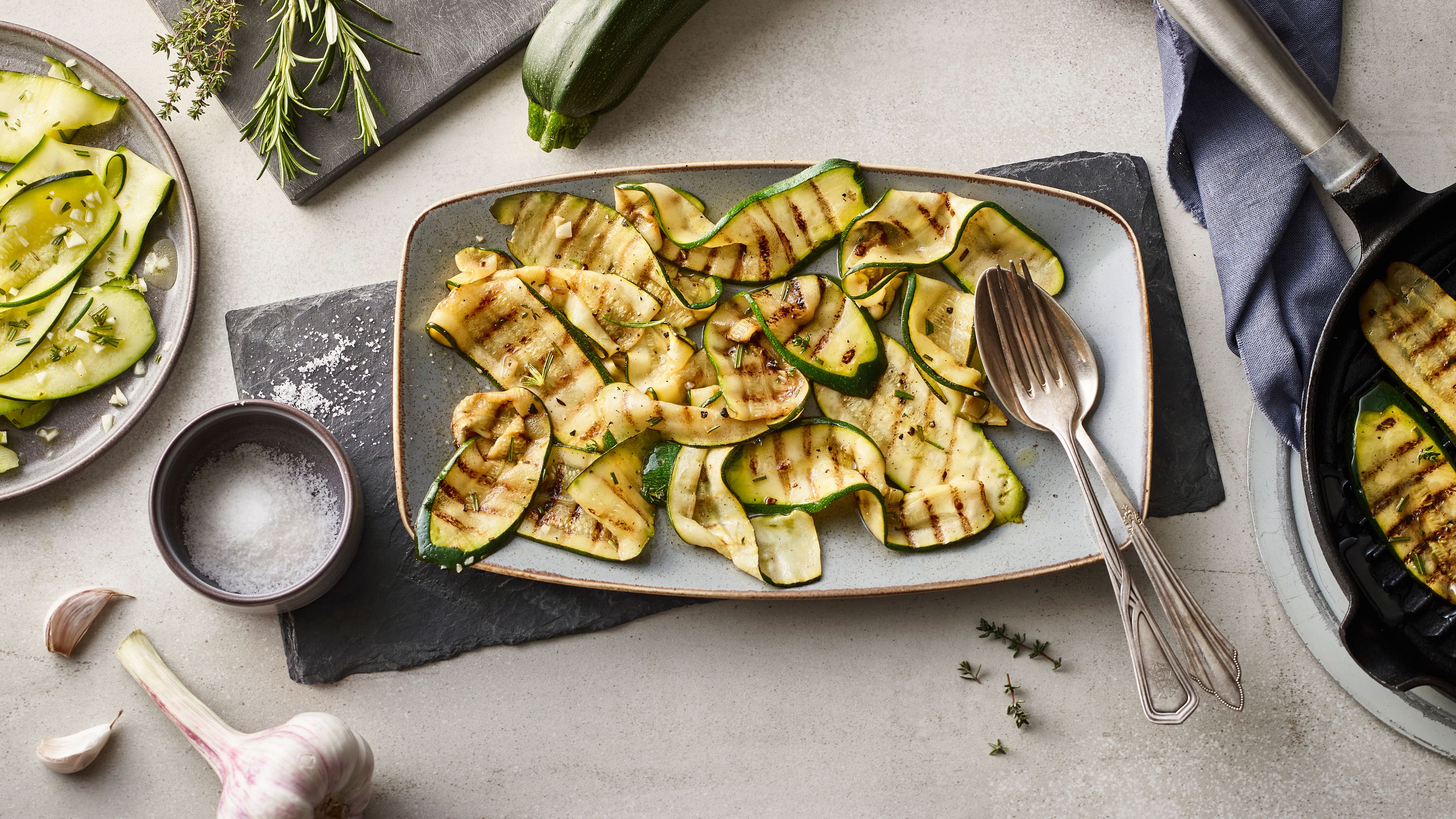 Zucchini marinieren Zucchini marinieren