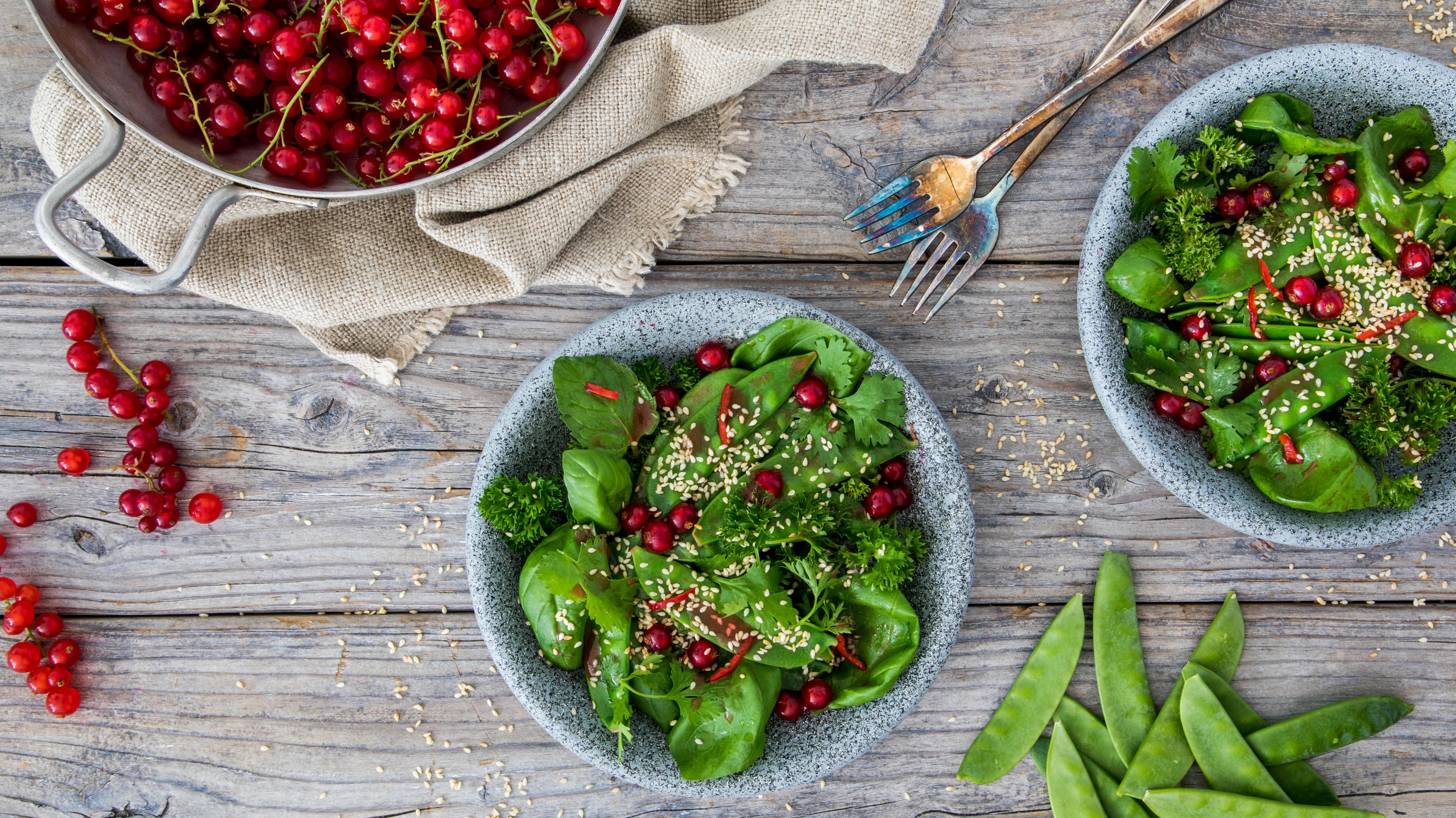 Zuckerschoten-Salat Zuckerschoten-Salat