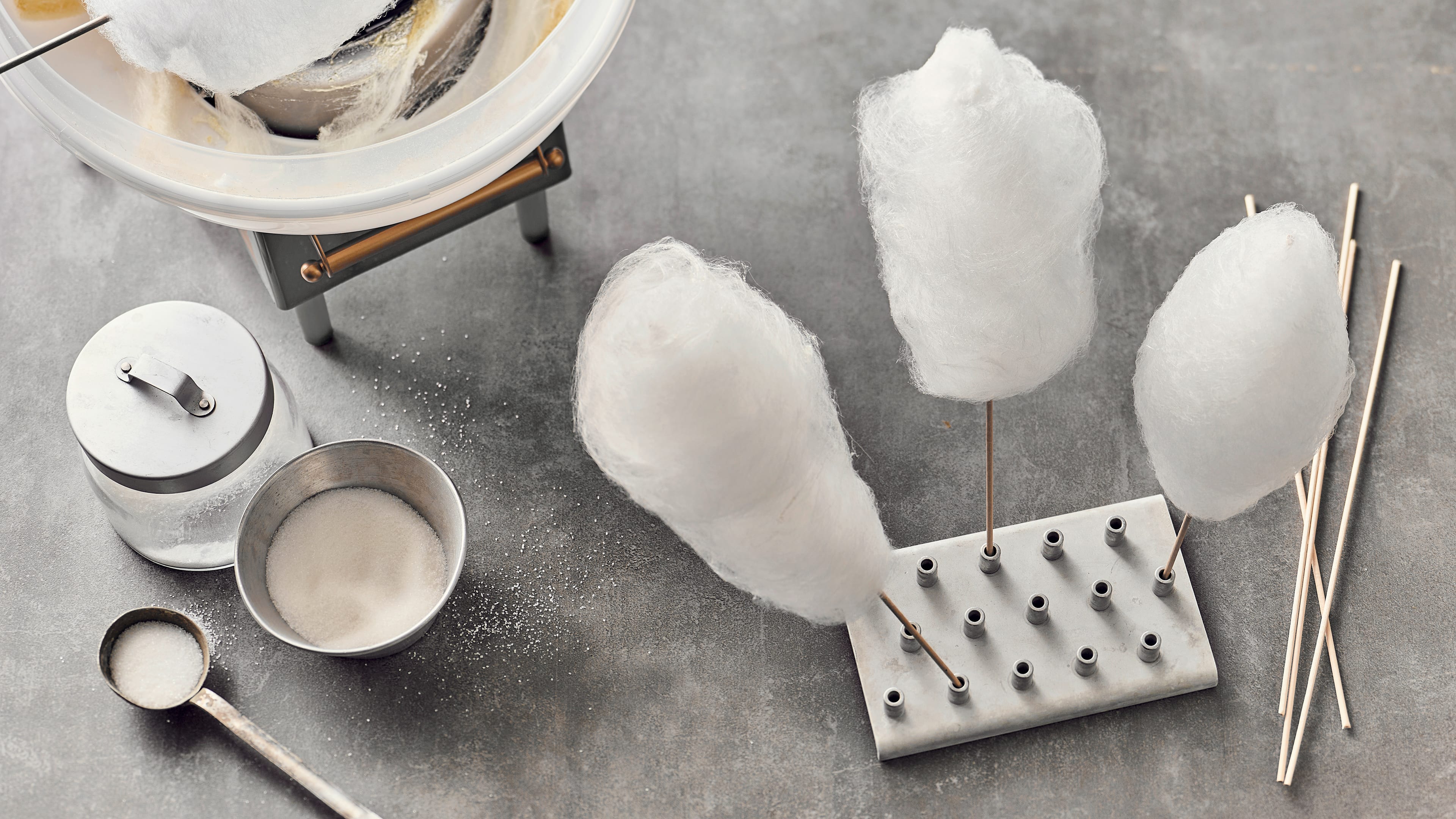 Zuckerwatte selber machen