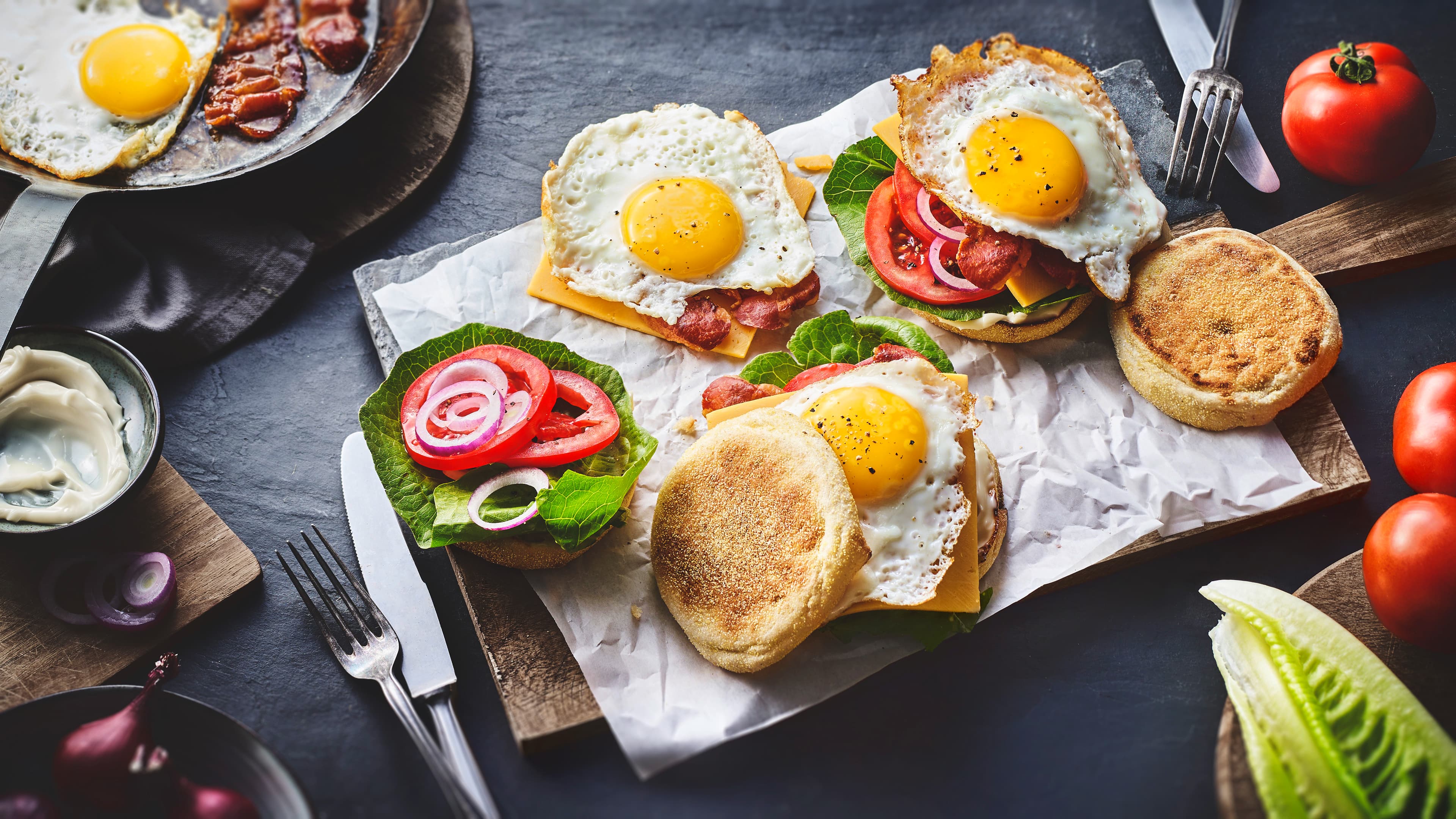 Breakfast Burger Breakfast Burger