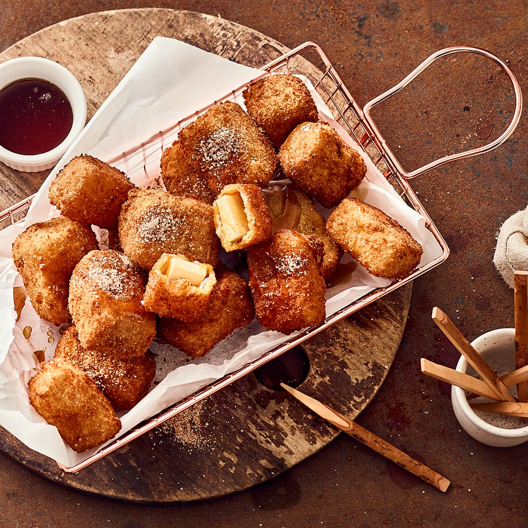 Frittierte Butter