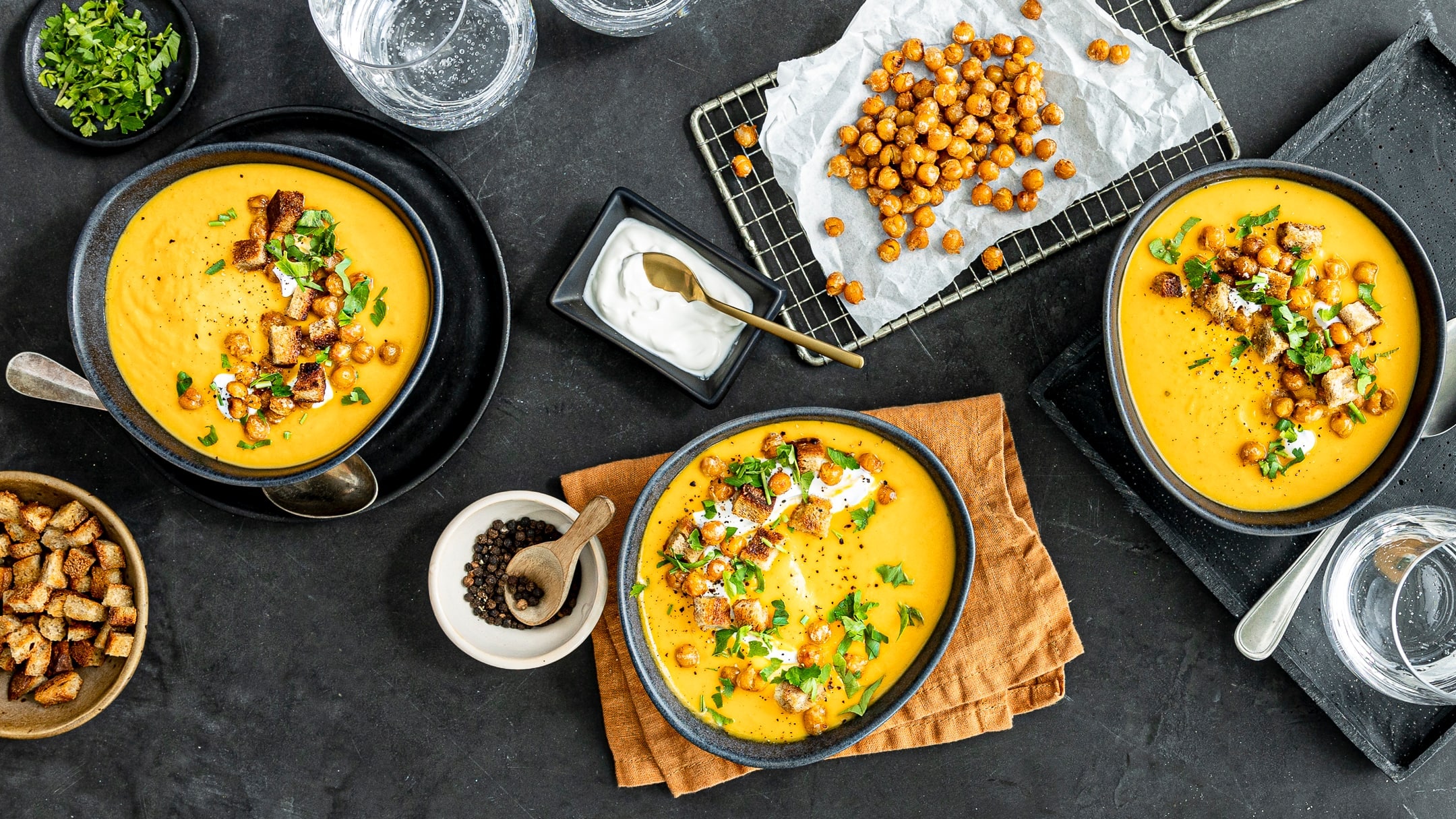Süßkartoffelsuppe Süßkartoffelsuppe