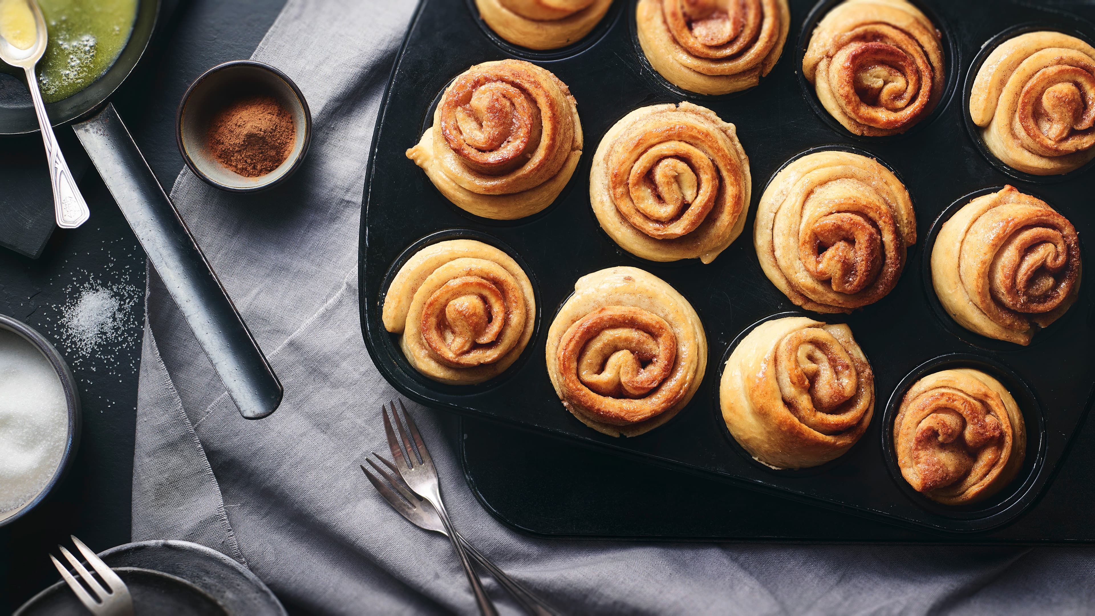 Zimtschnecken Muffins