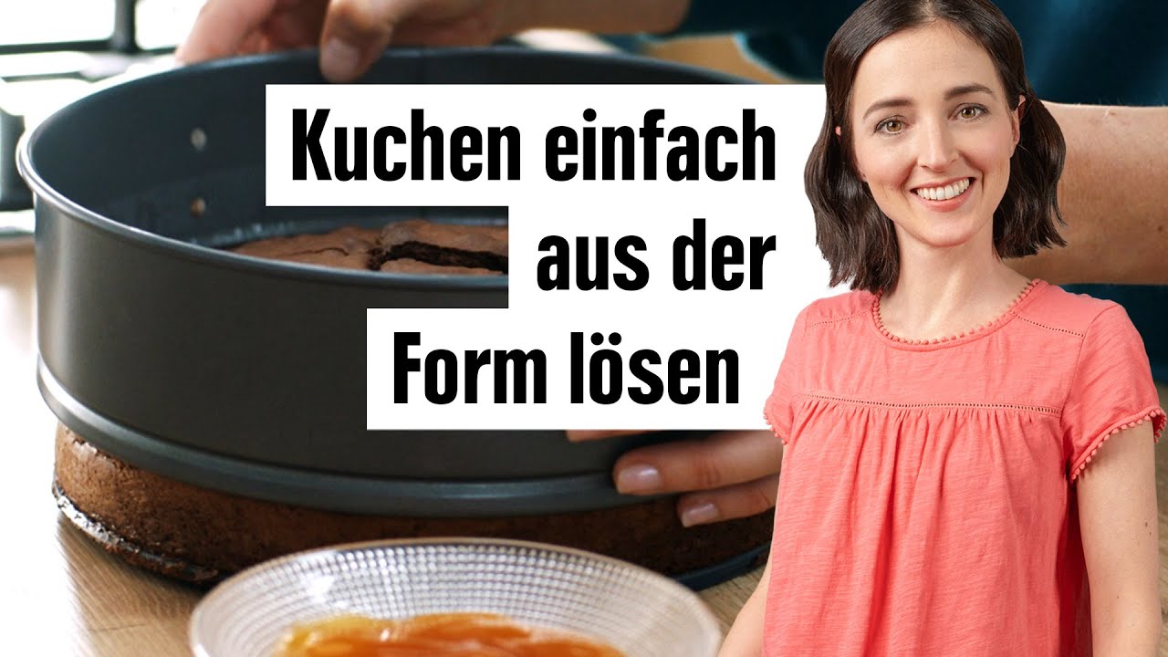 YouTube Platzhalterbild für ein Video mit dem Titel 'Kuchen aus der Form lösen'.