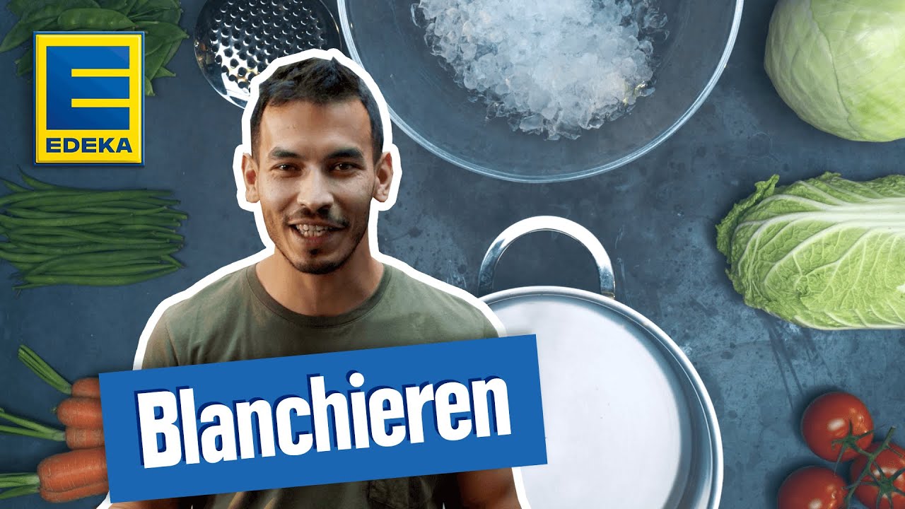 YouTube Platzhalterbild für ein Video mit dem Titel 'Was ist Blanchieren?'.