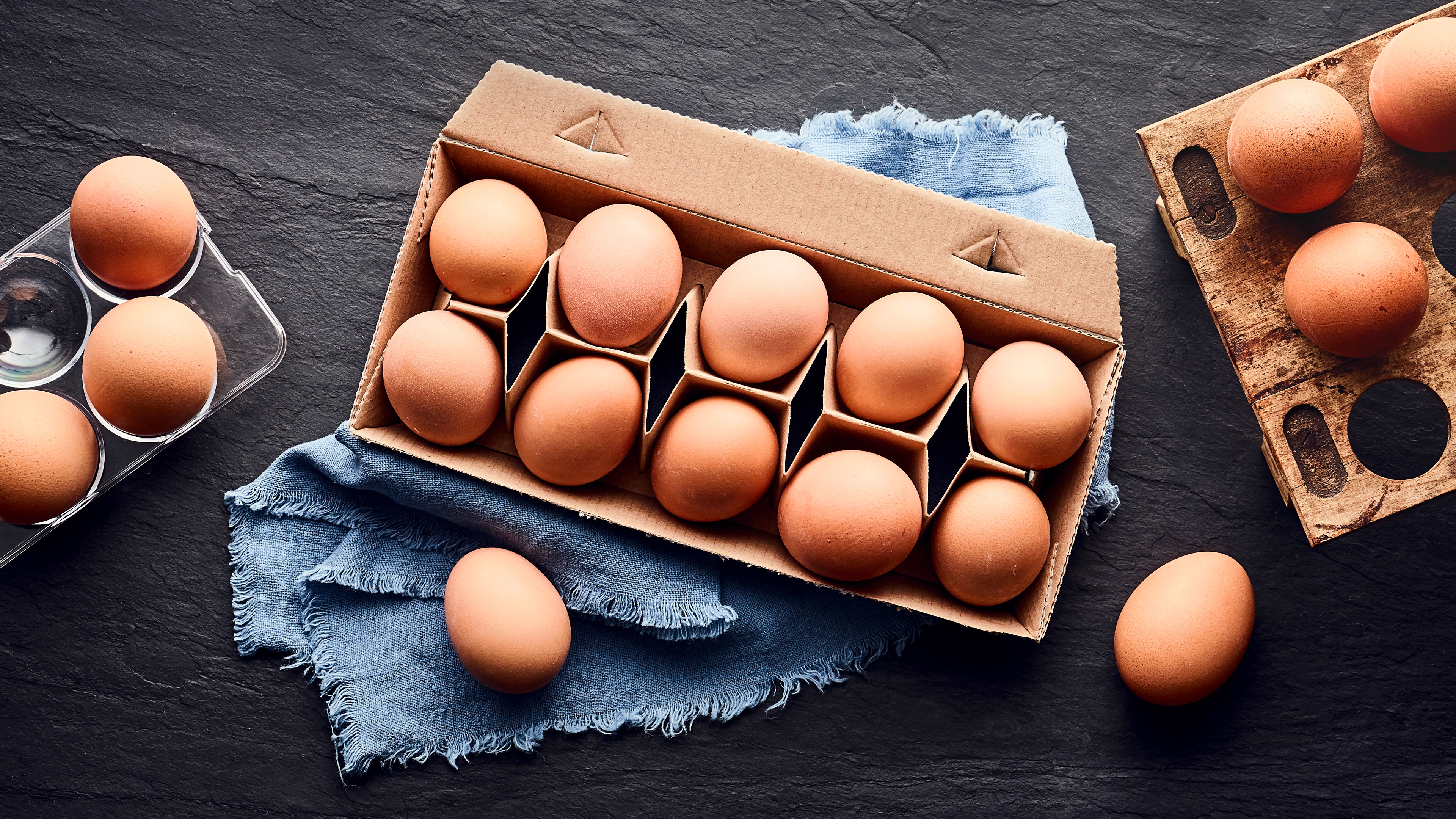 Eier im Kühlschrank lagern