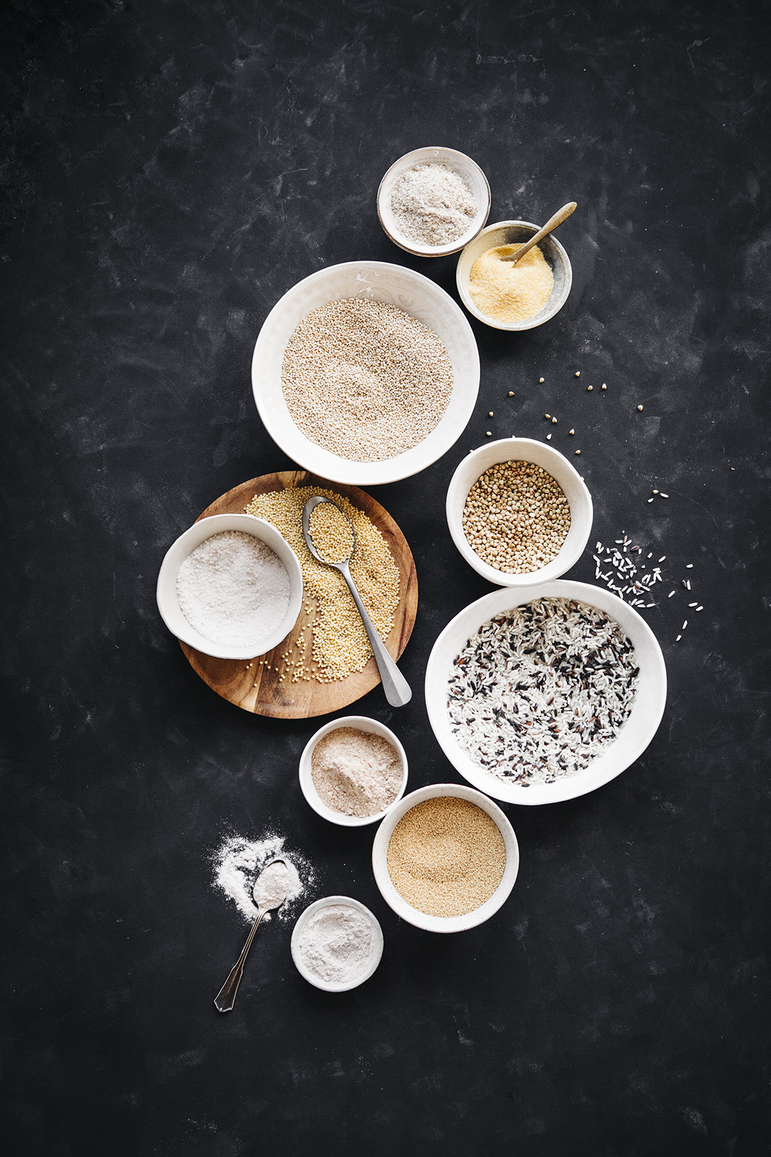 Diese Getreide und Alternativen sind glutenfrei.