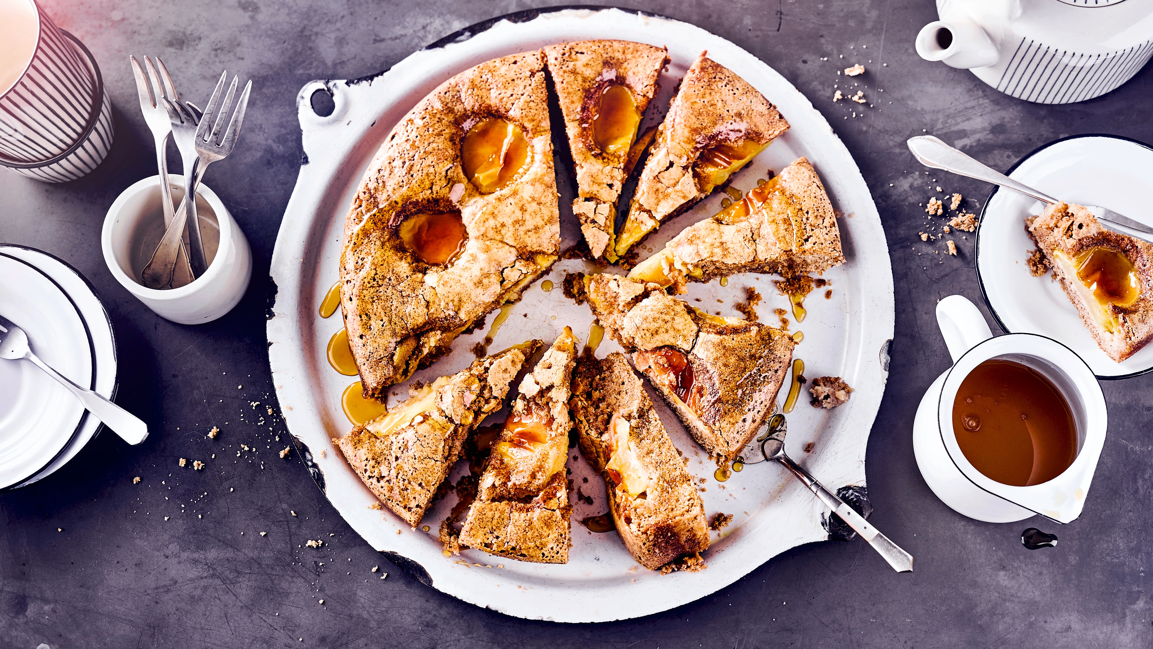 Kuchen mit Buchweizenmehl