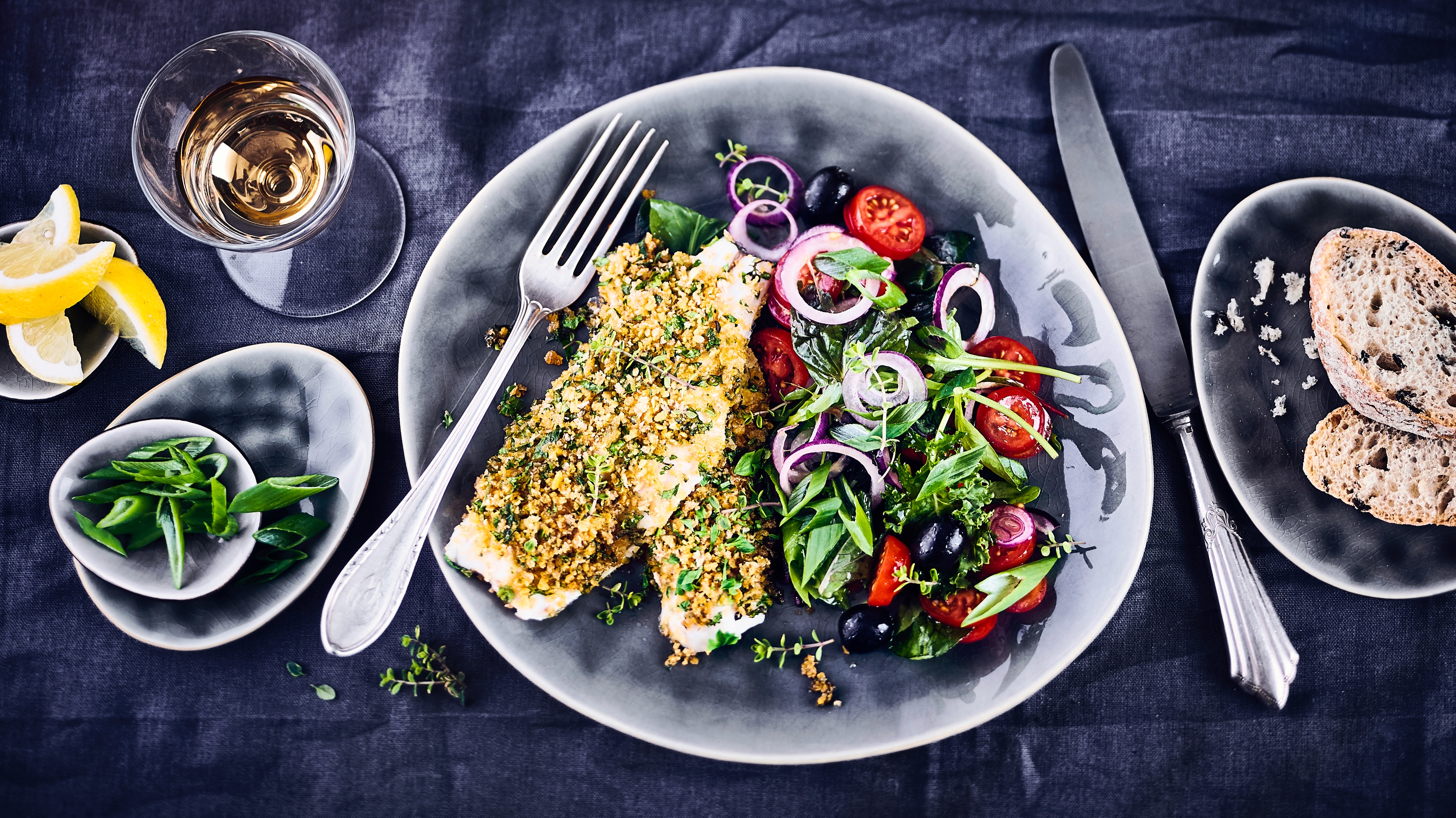 Gratinierter-Wolfsbarsch