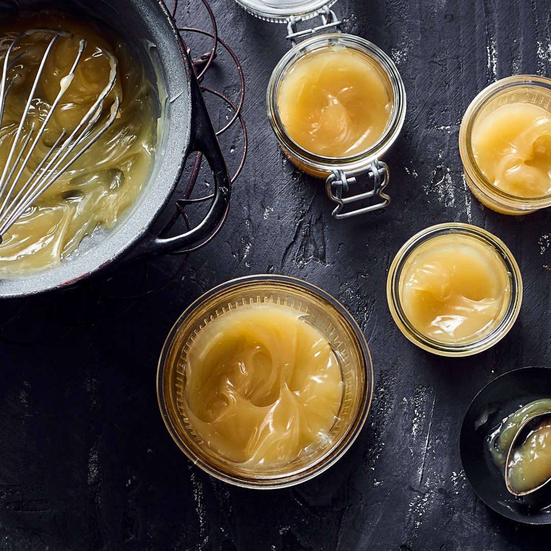 Lemon Curd mit Zitronen