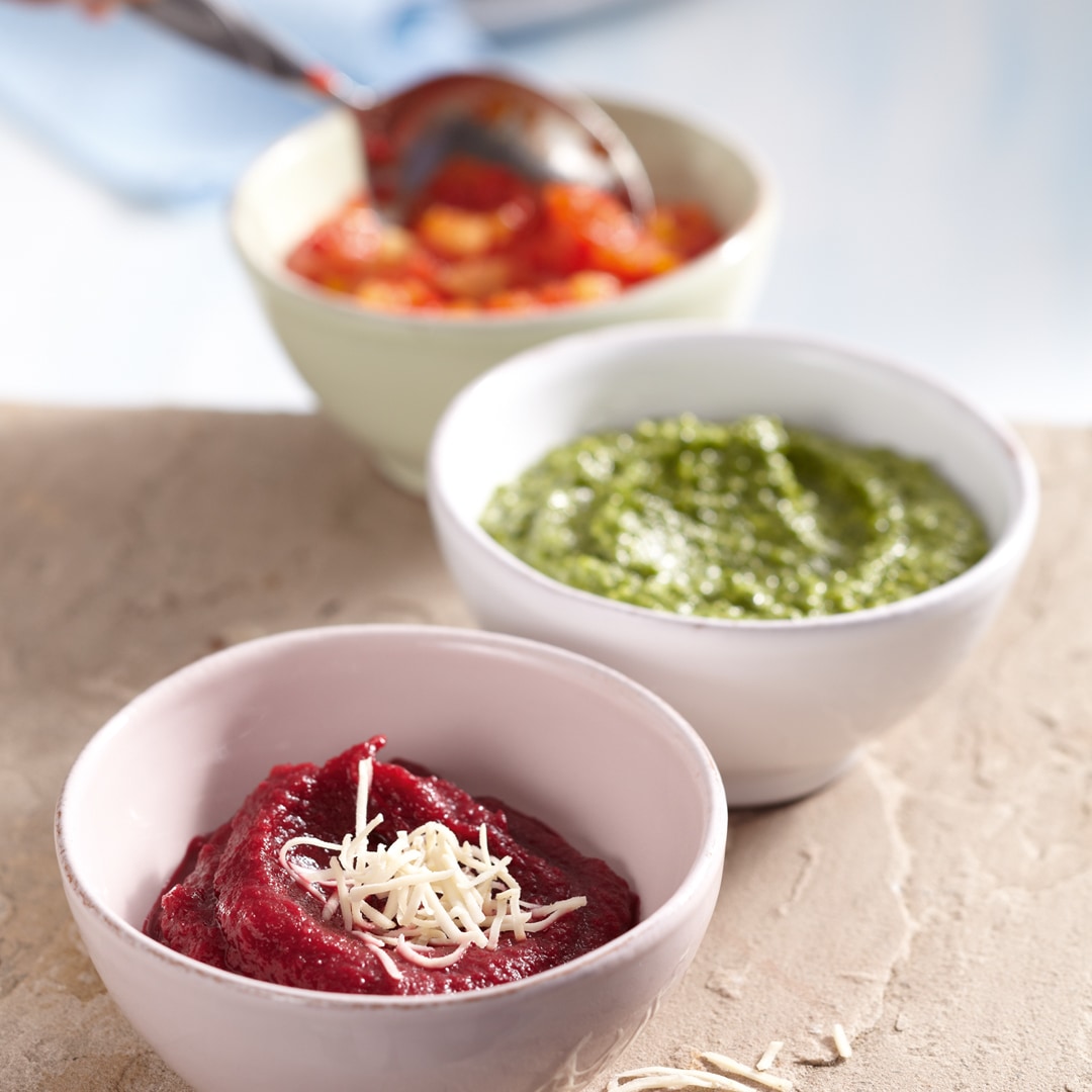 Fischfondue mit drei Saucen