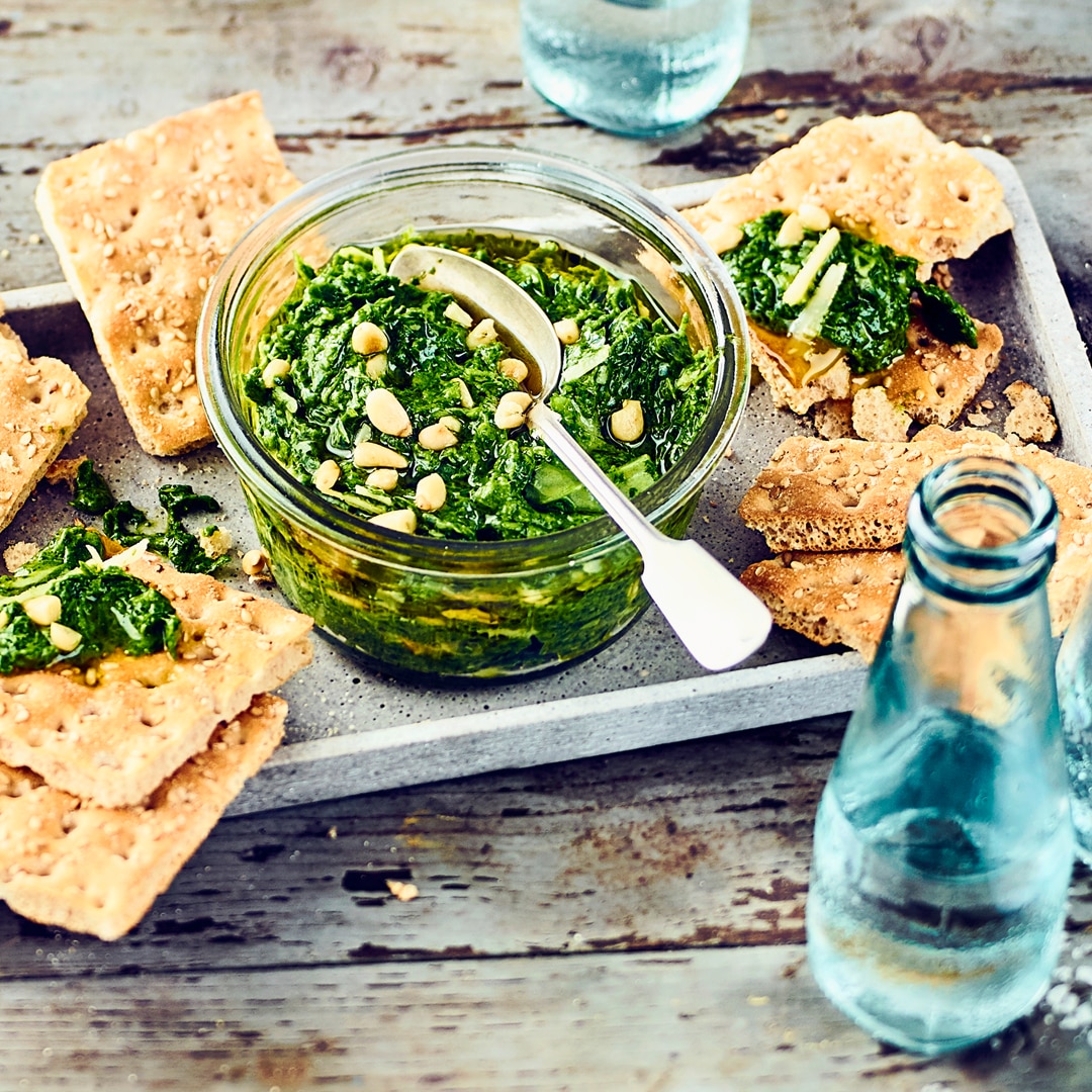 Spinatpesto
