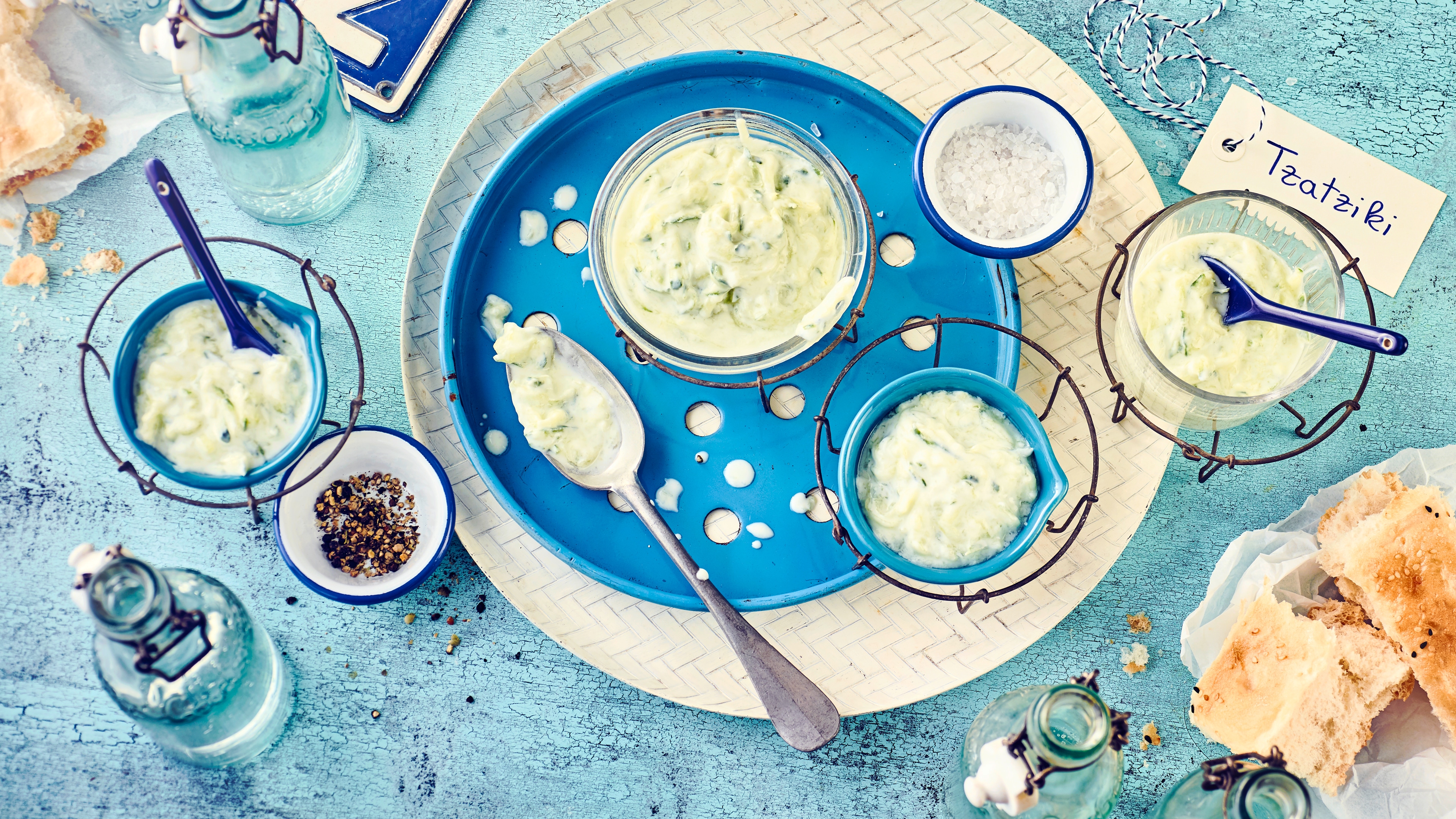 Probieren Sie unseren leckeren Tzatziki-Dip