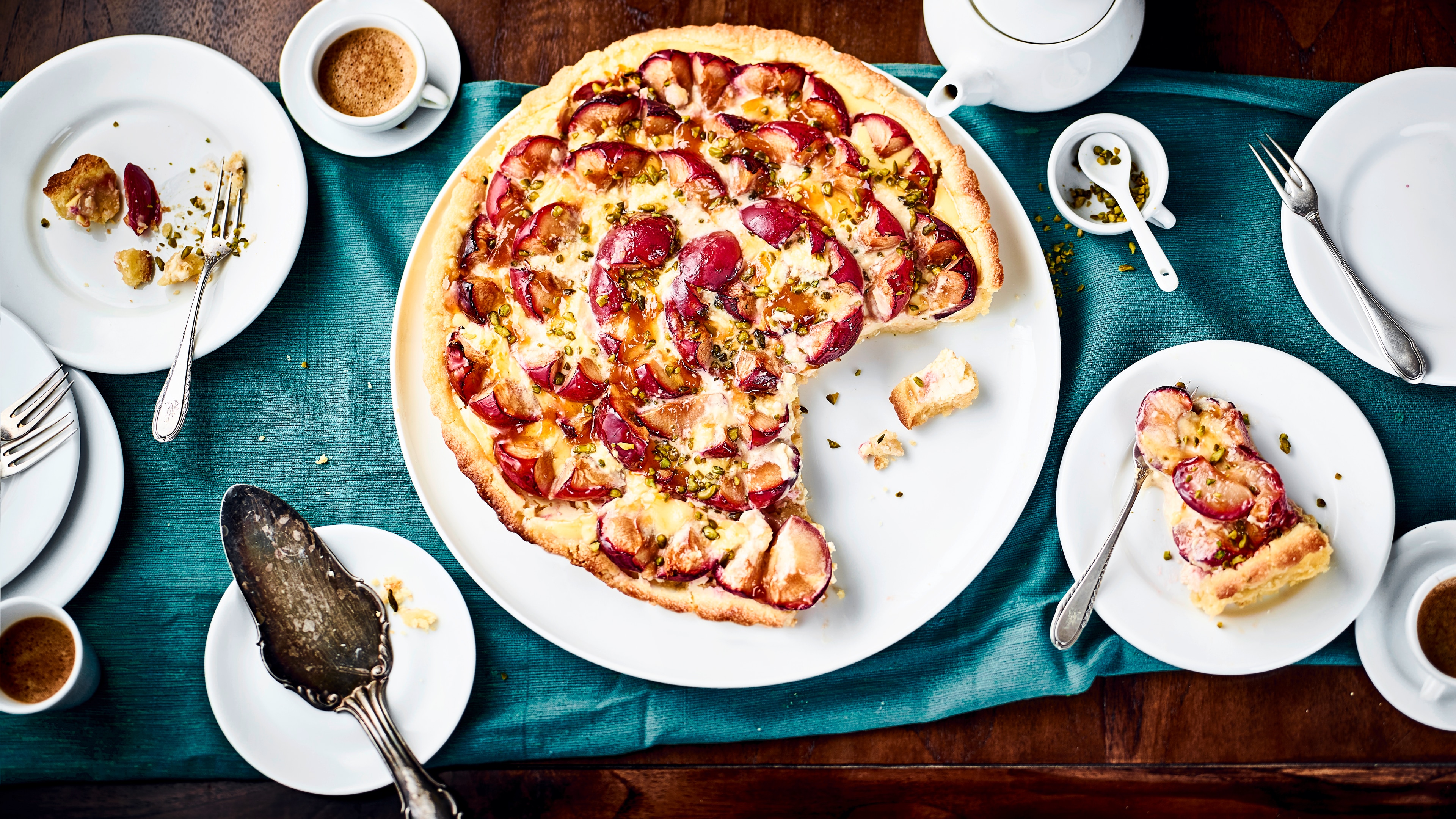 Zwetschgen-Quarkkuchen