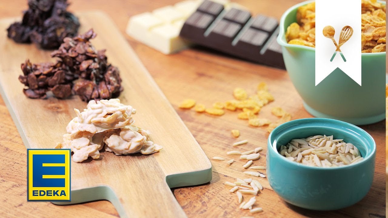 Cornflakes-Crossies-Rezept: Pralinen leicht gemacht.