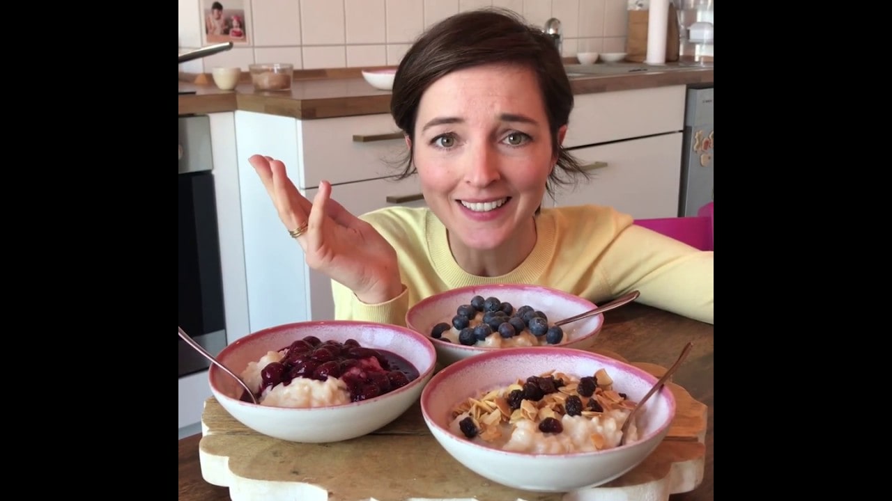Einfach und lecker zu Hause kochen: Milchreis mit 3 Toppings