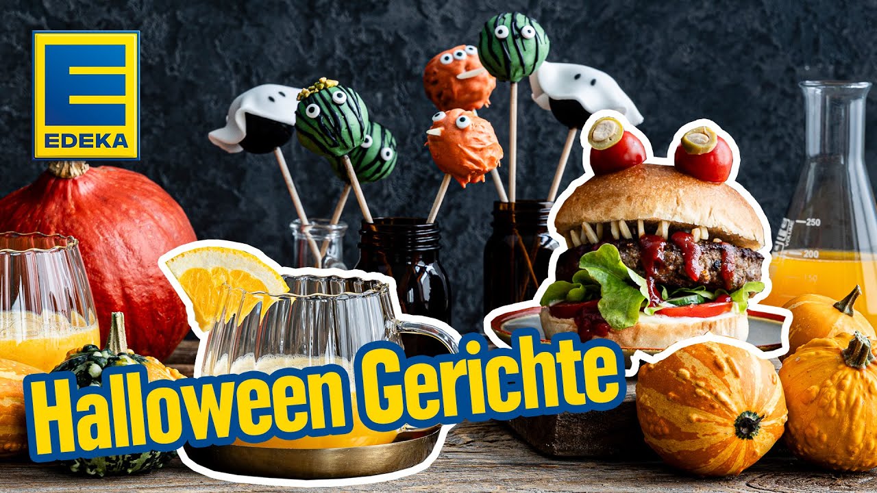 Halloween-Rezepte: herzhafter und süßer Genuss trifft auf schaurige Deko