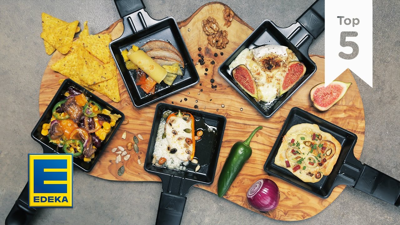 Raclette-Rezepte: Vielfalt, Individualität und viel Käse für die Pfanne