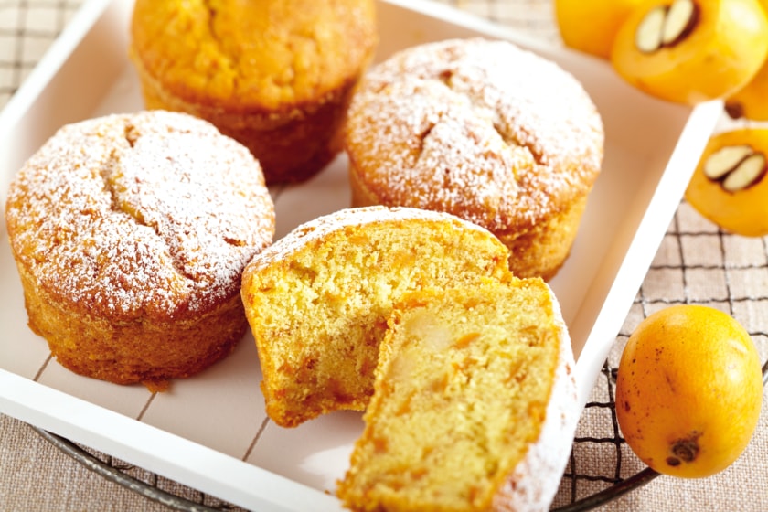 Kleine Mispel-Kuchen