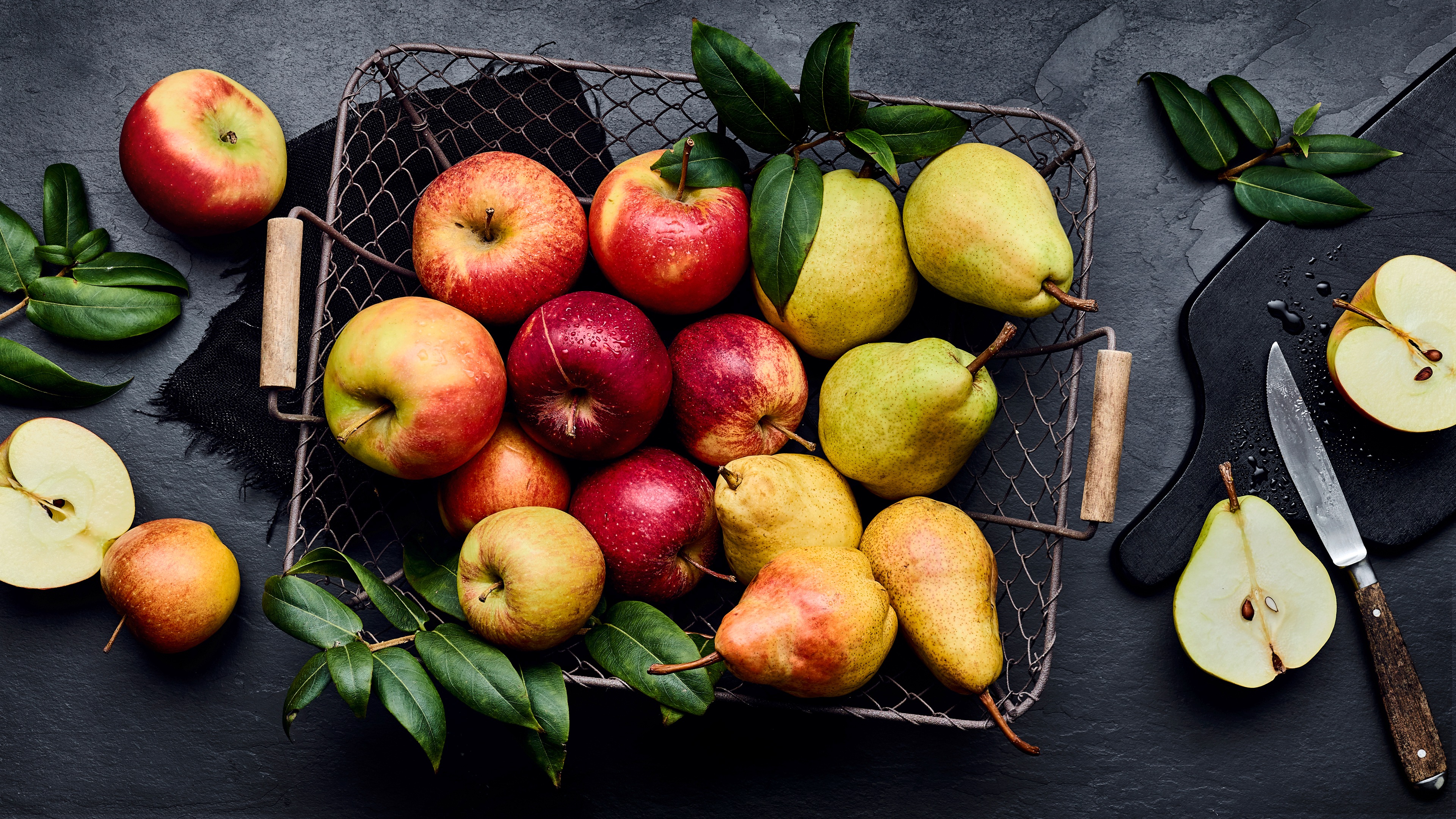 Apfel oder Birne gesünder