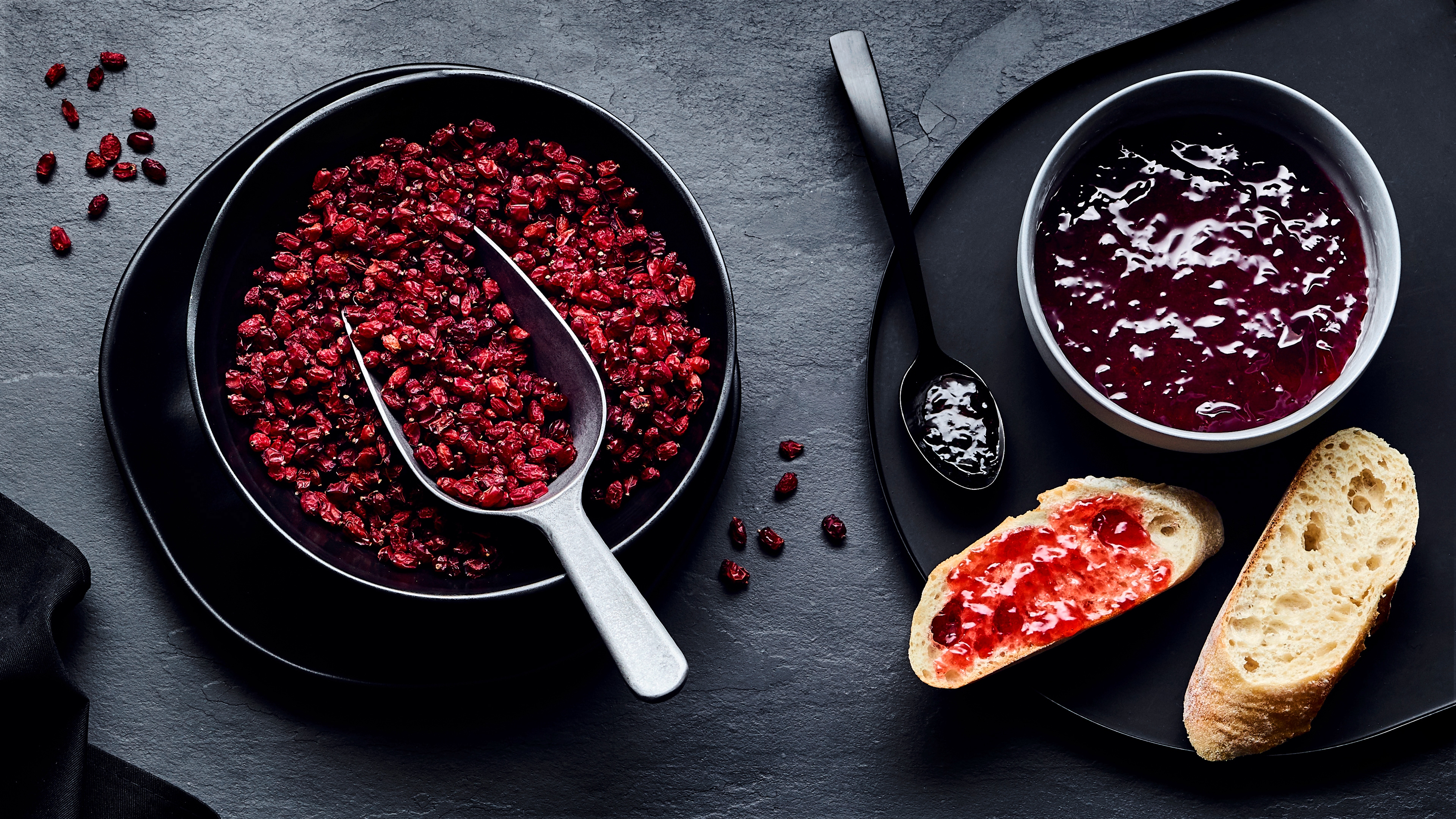 Beeren der Berberitze