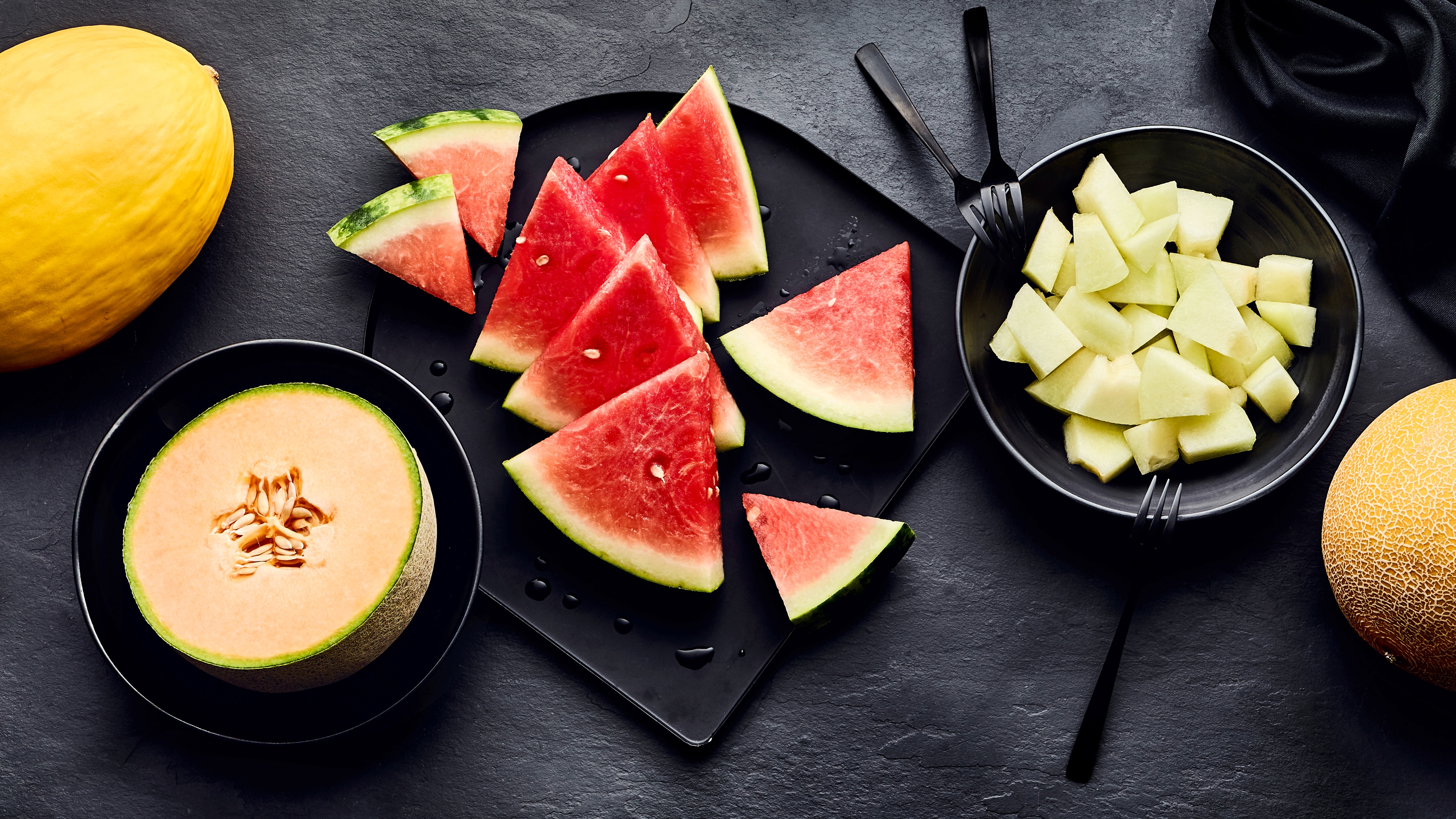 Unterschied zwischen Melonensorten