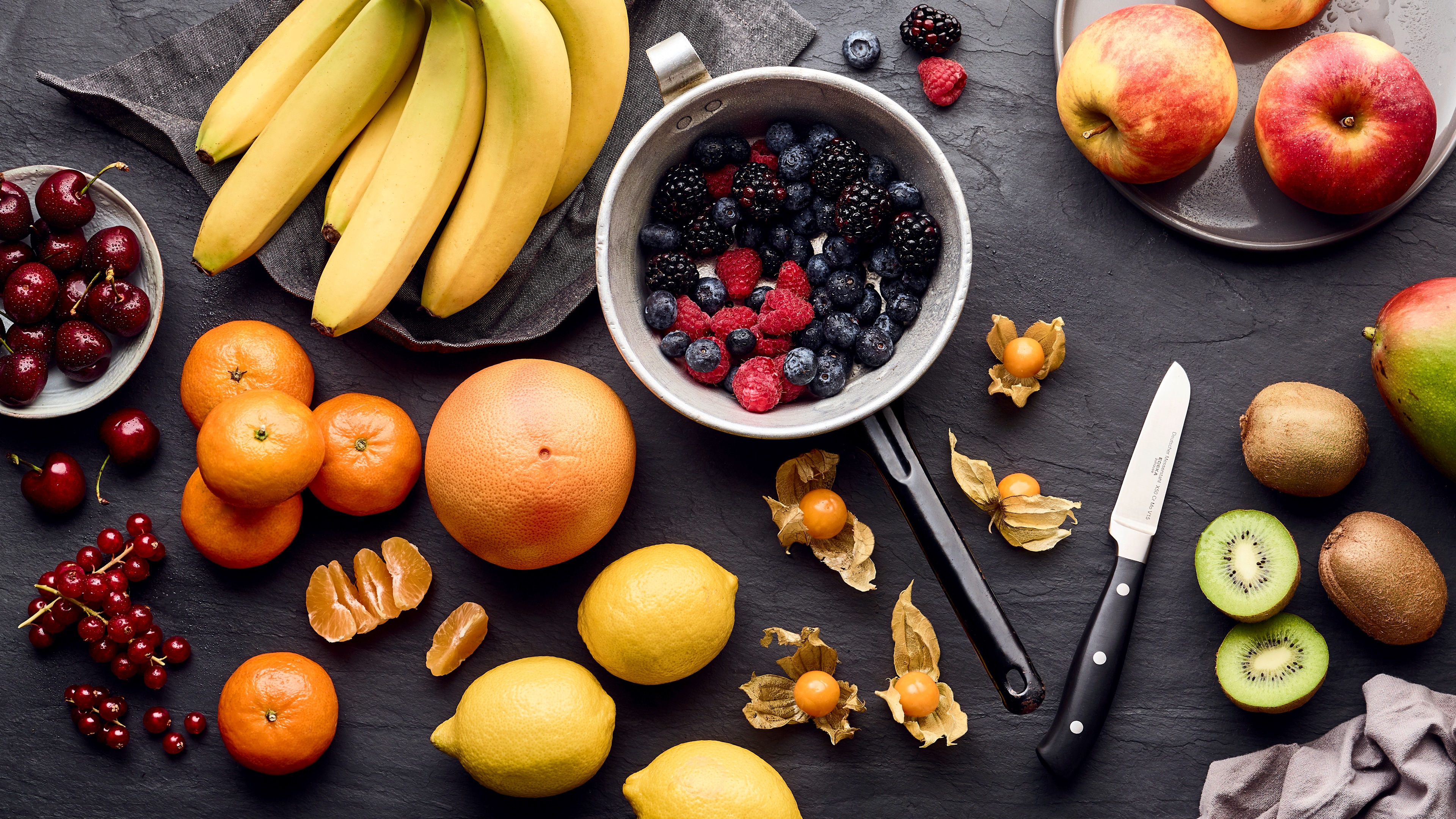 Verschiedene Obstsorten