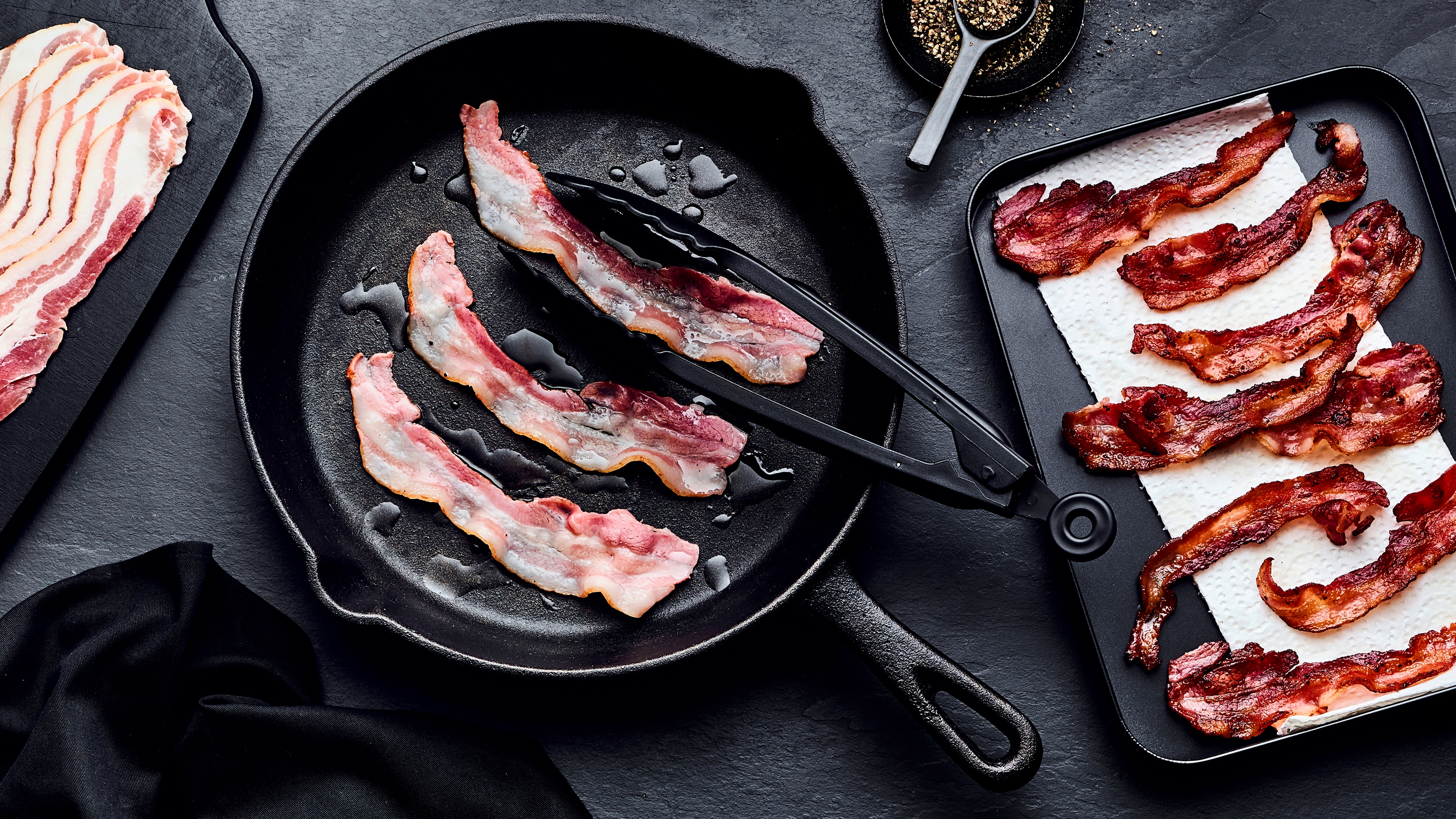 Gebratener Speck