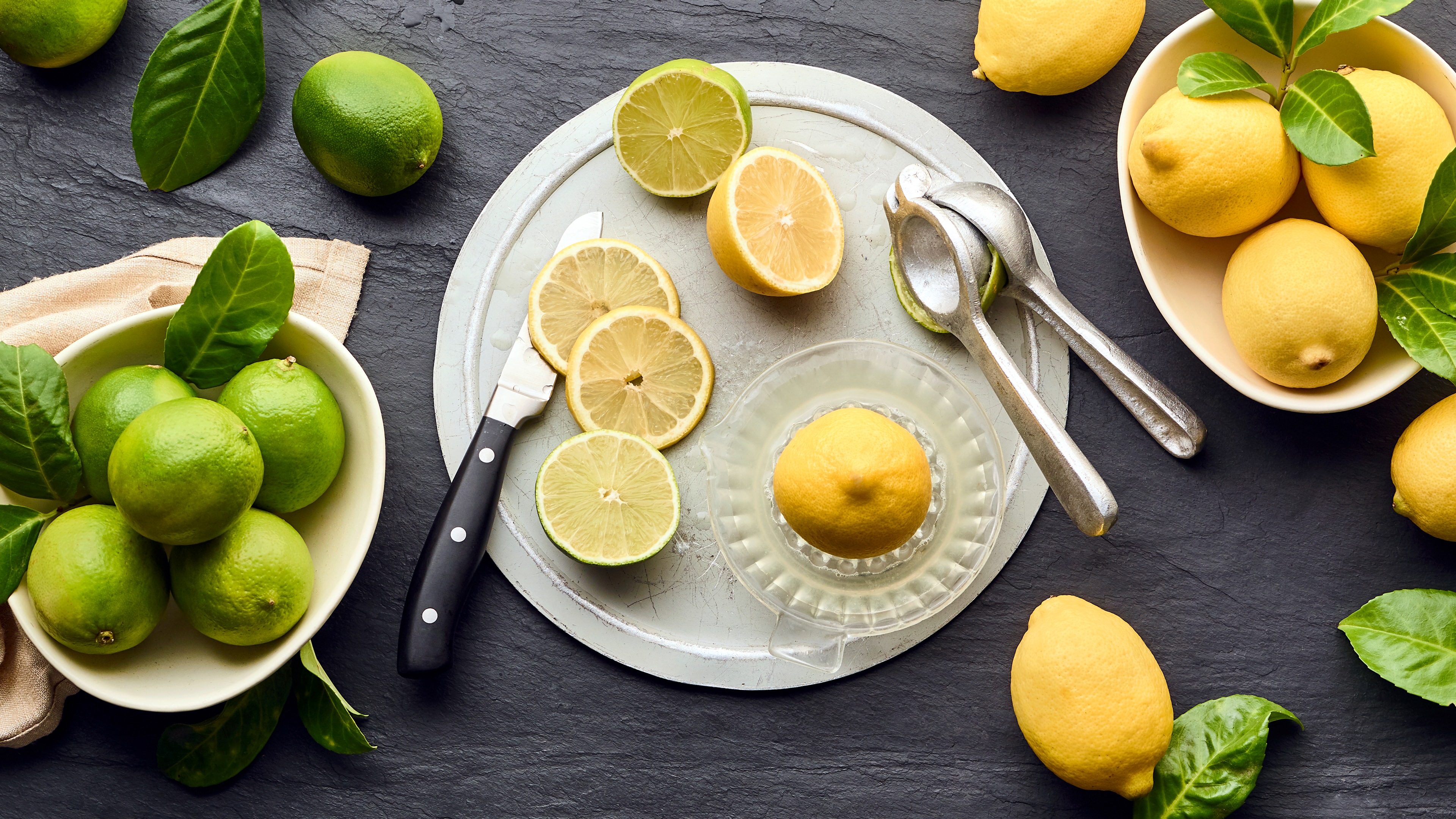 Unterschied zwischen Limetten und Zitronen
