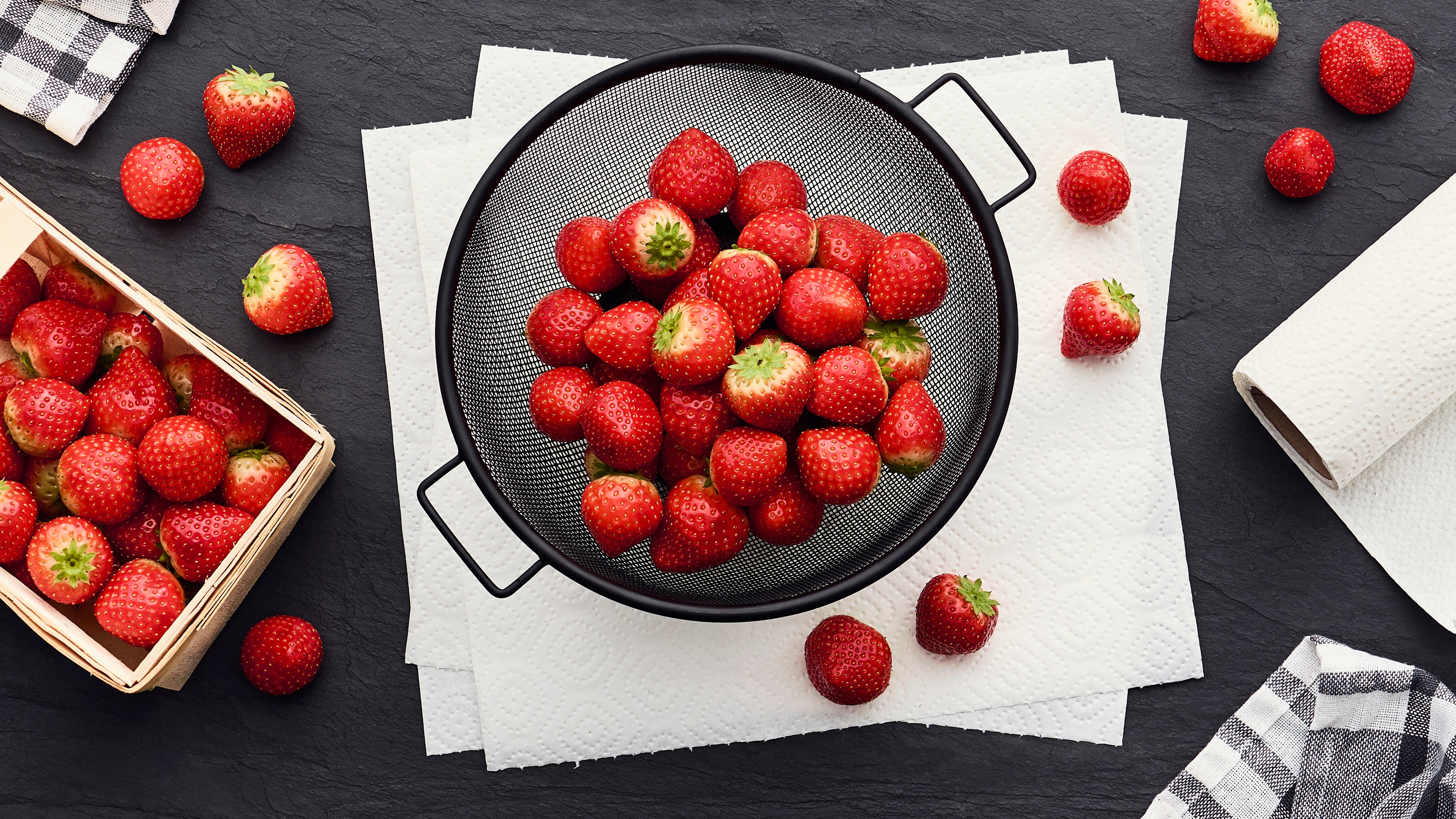 Erdbeeren im Kühlschrank haltbar