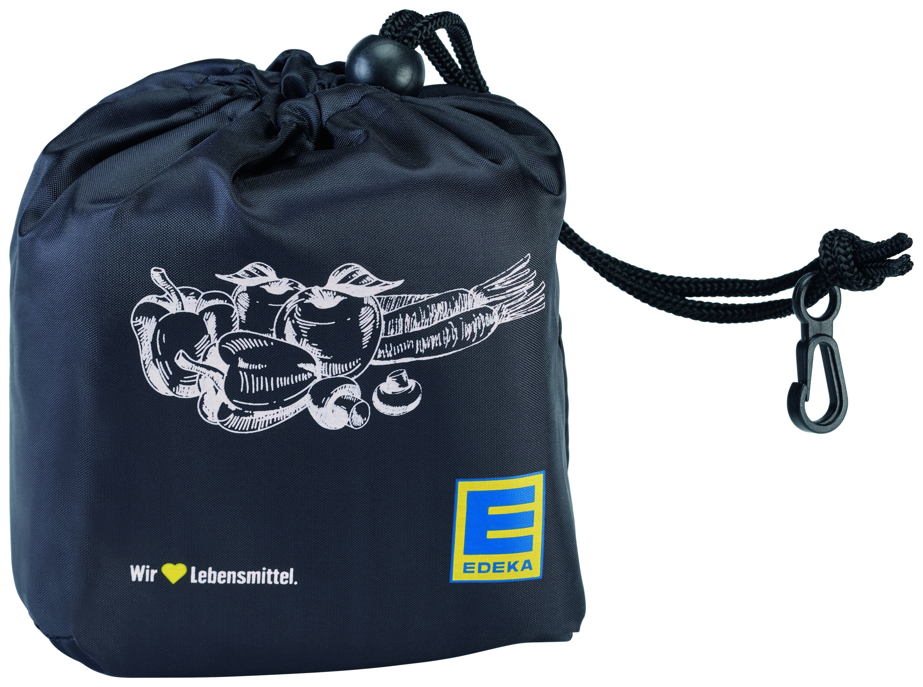 Mehrwegnetz mit EDEKA-Branding für lose Lebensmittel